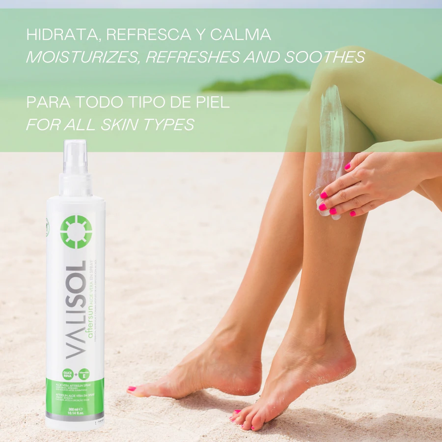 Spray Aftersun Aloe Vera Valquer Valisol - Imagen 2