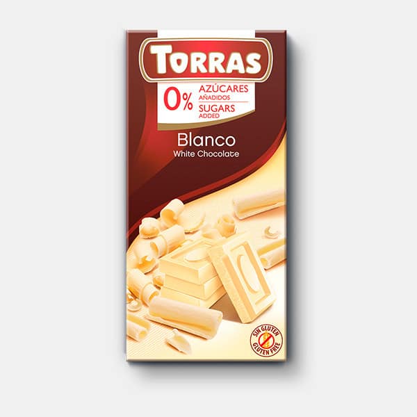 Chocolate Blanco 75 Gr Chocolates Torras