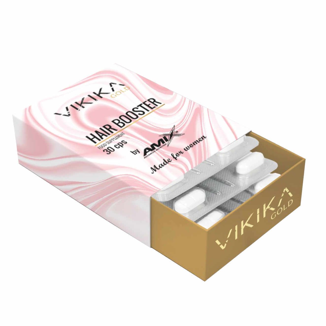 Vikika Gold Hair Booster 30 Caps