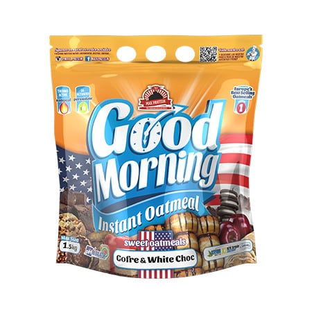 Max Protein Harina De Avena 1.5 Kg Gofre-Choco Blanco
