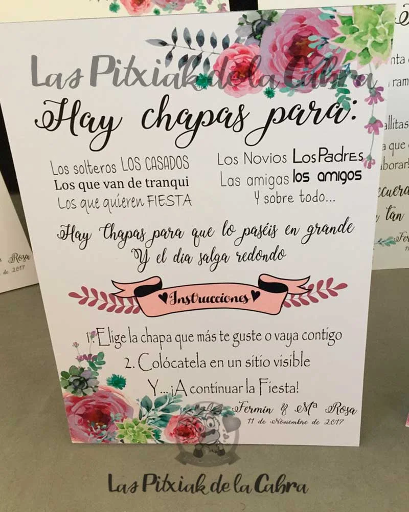 Chapas Fermín & Mª Rosa